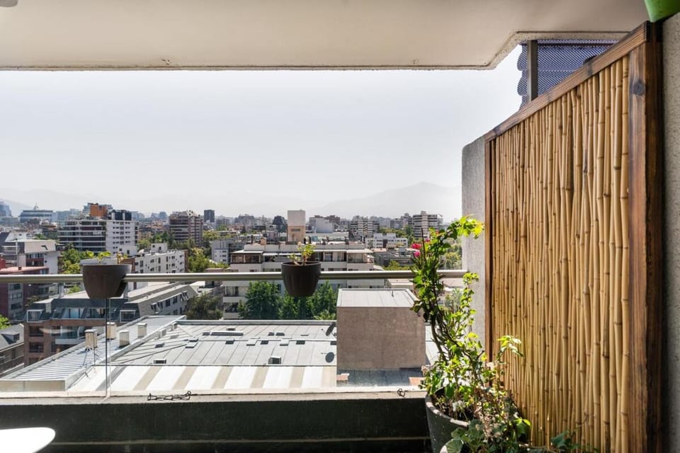 Kleinbos Panoramic City Skyline and Andes Apartment in Providencia