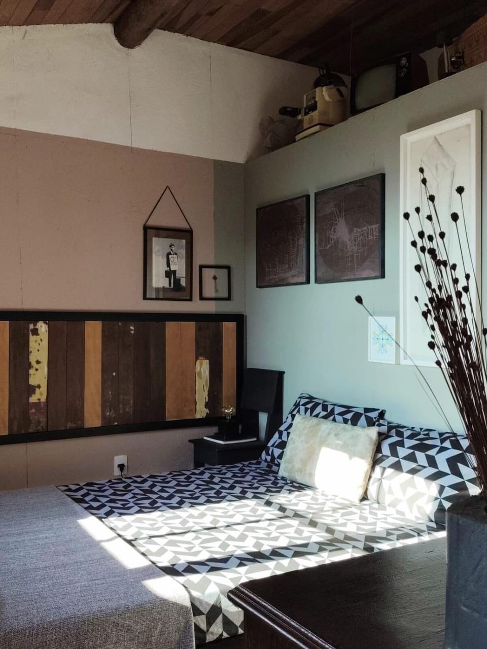 Apartamento Rústico Industrial nos Altos de Albuquerque Apartment in State of Rio de Janeiro