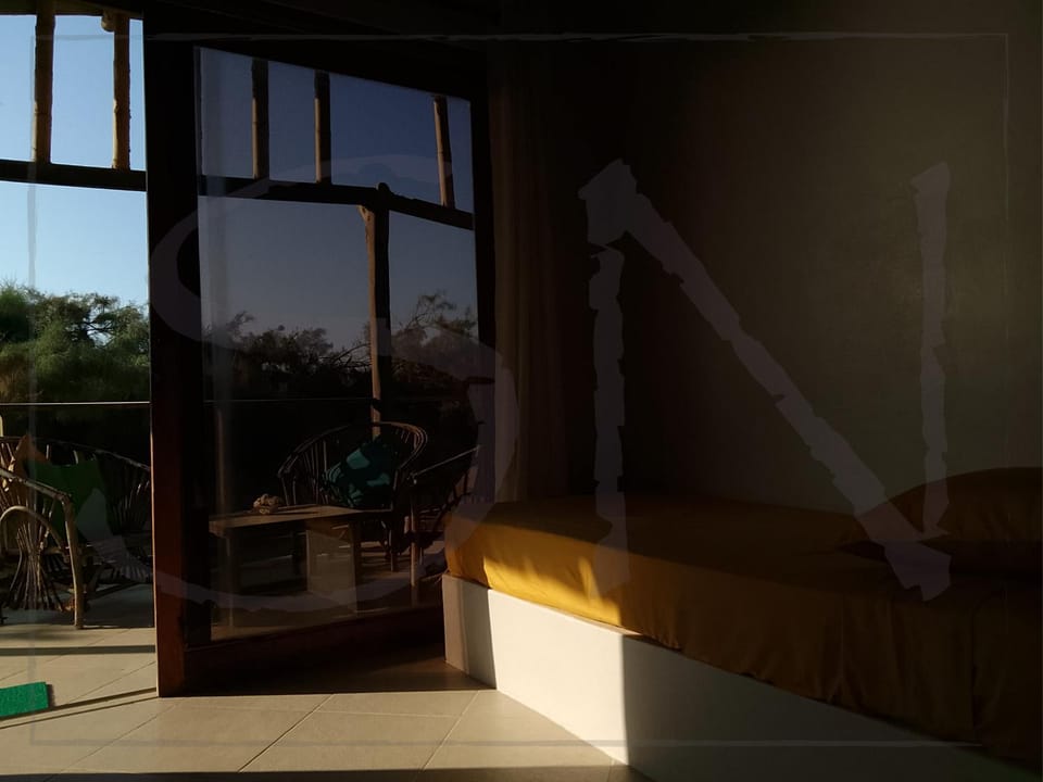 Bed, Day, View (from property/room), Balcony/Terrace, Photo of the whole room