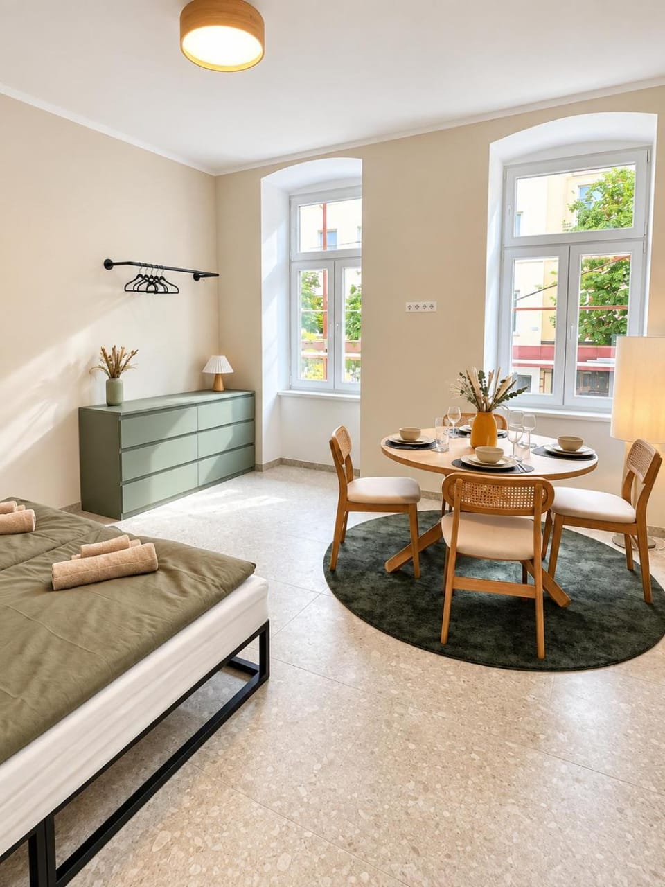 Dining area, Bedroom