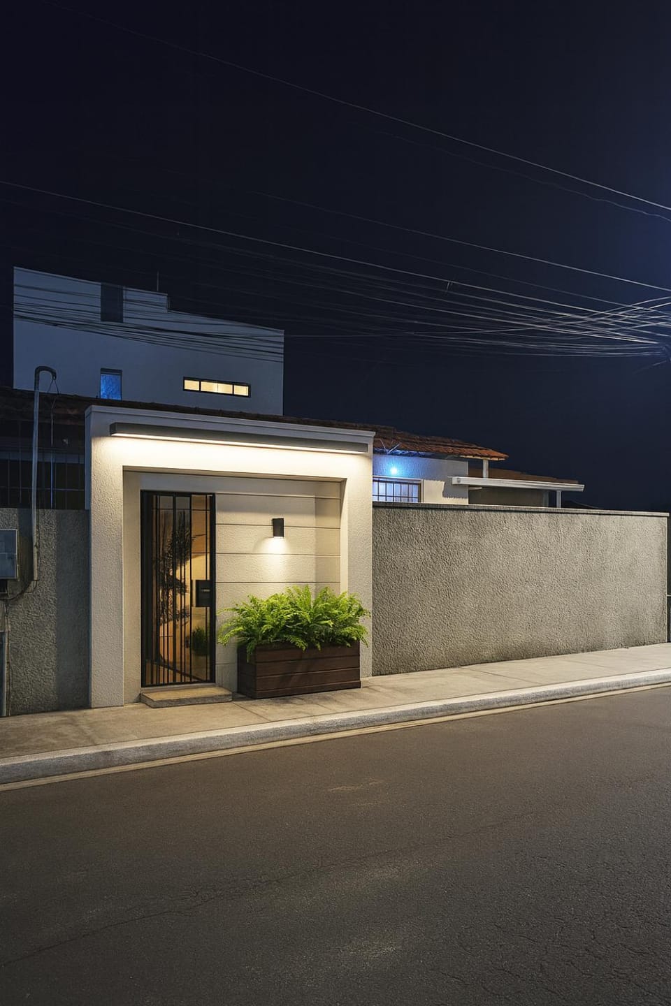 Property building, Facade/entrance