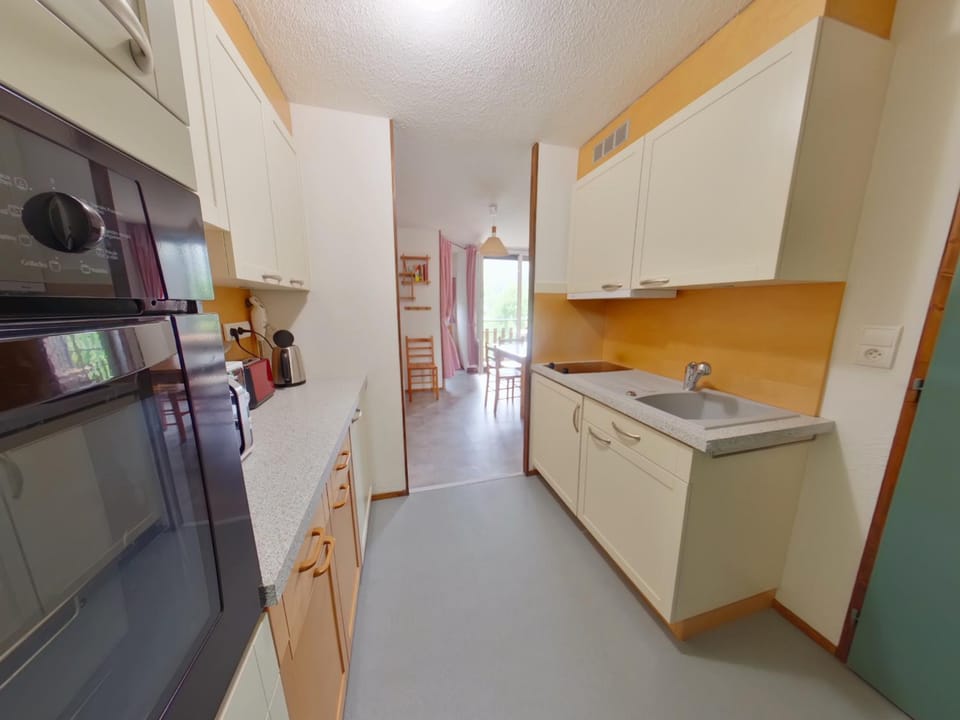 Studio lumineux avec loggia aux Rousses - FR-1-834-12 Apartment in Jura