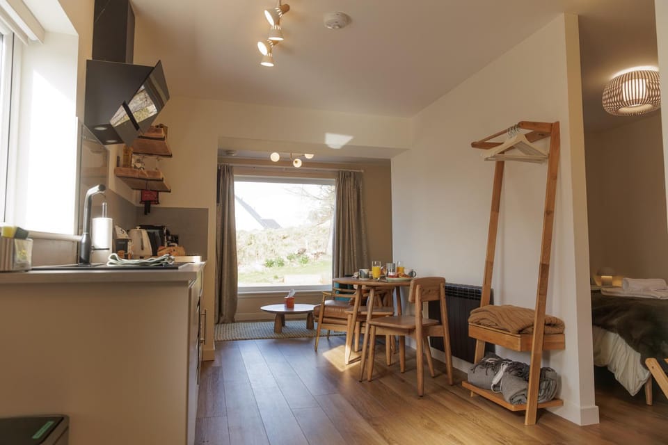Kitchen or kitchenette, Dining area