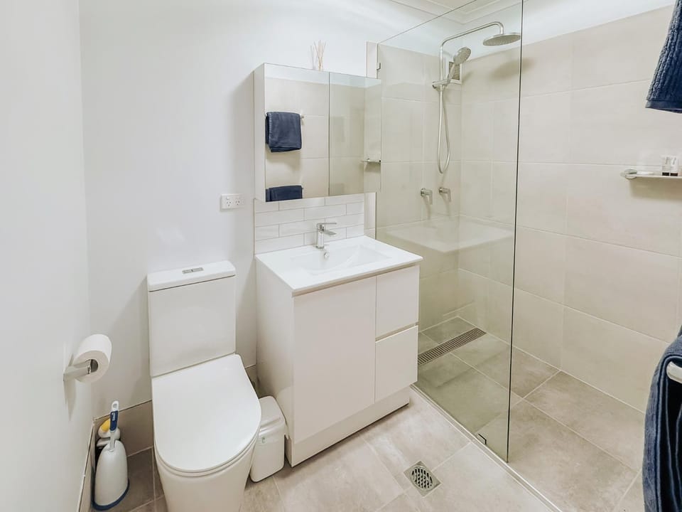 Shower, Toilet, Bathroom, towels