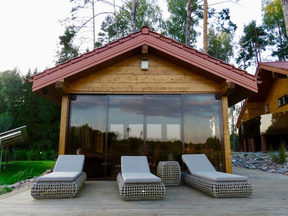 Lake terrace Villa in Lithuania