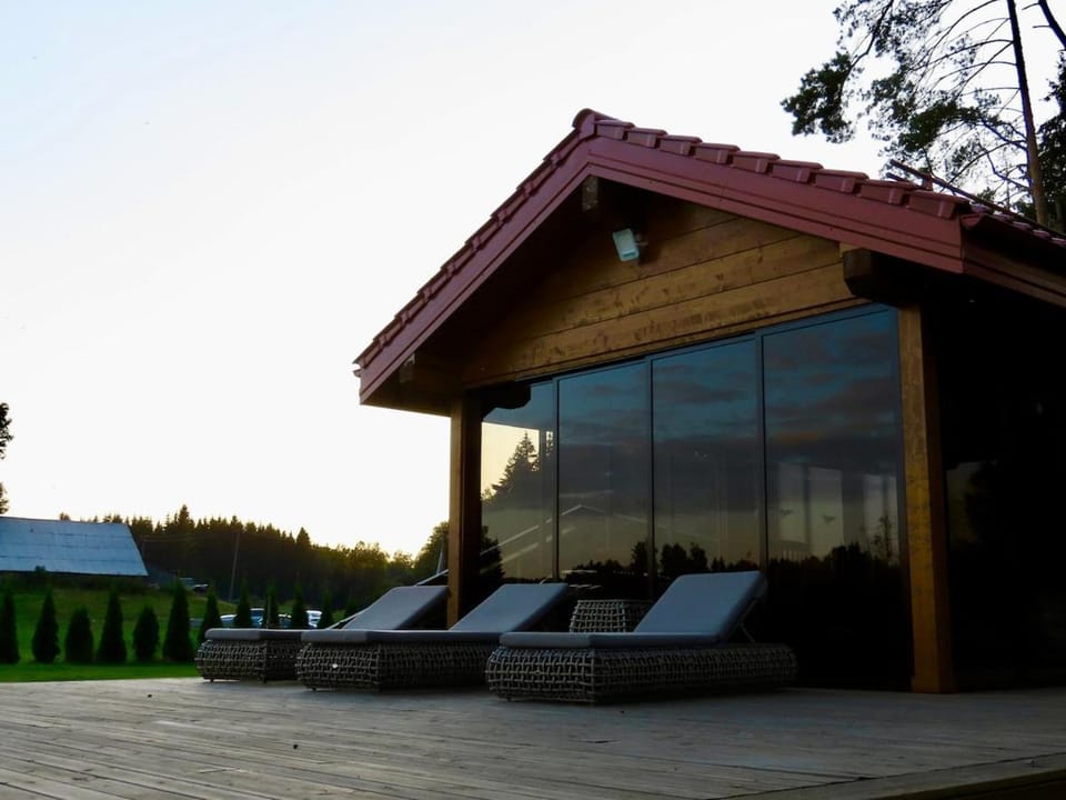 Lake terrace Villa in Lithuania