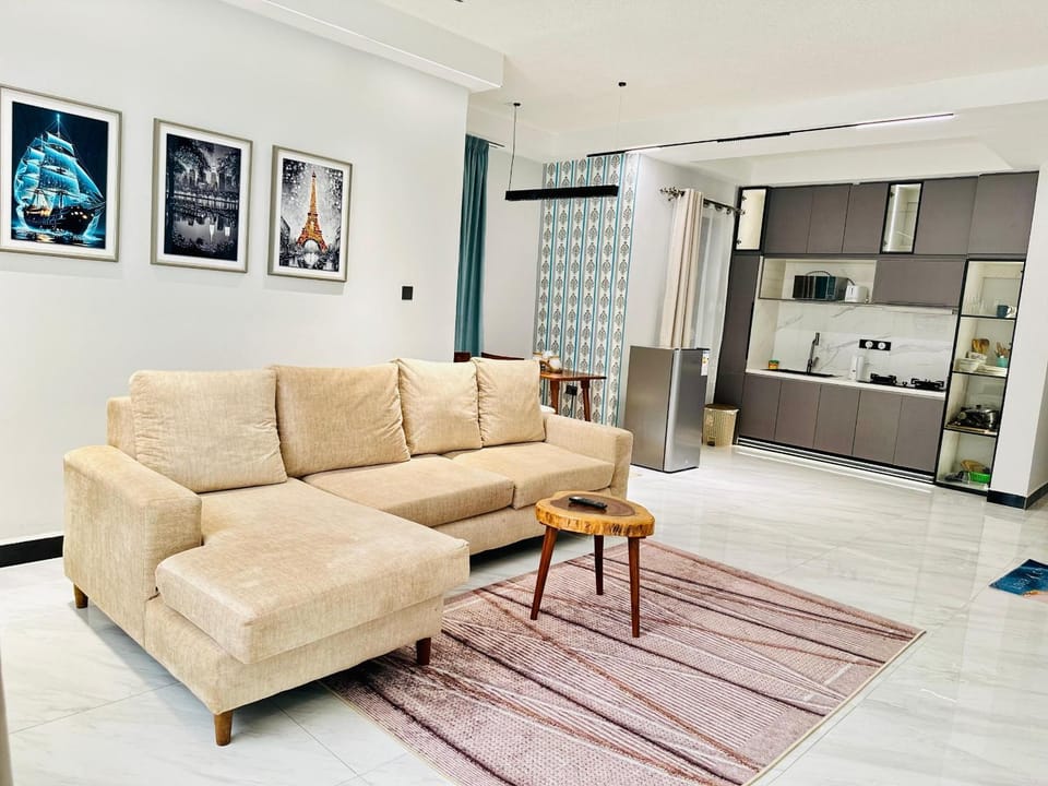 Seating area, kitchen