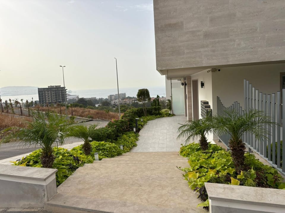 Property building, Garden view