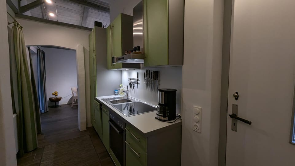 Kitchen or kitchenette, kitchen