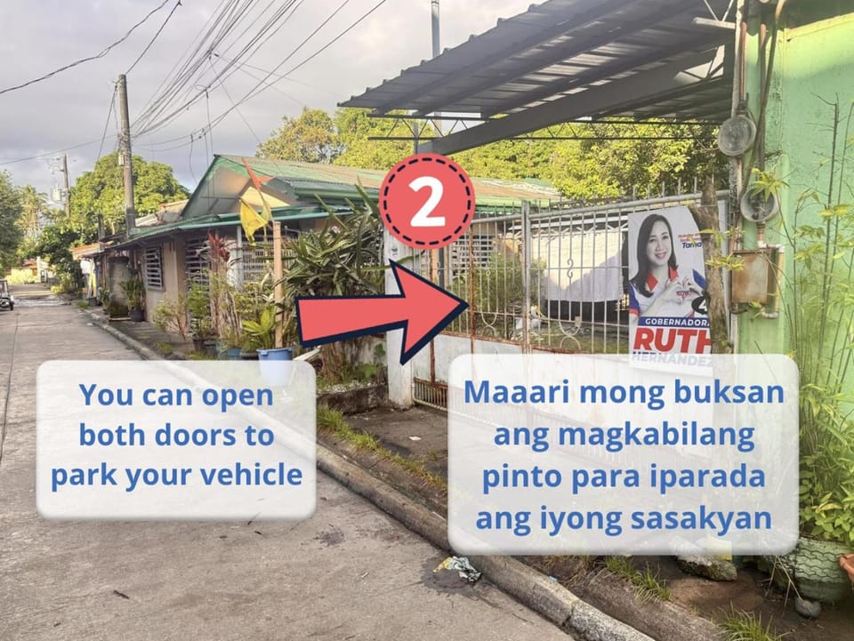 Facade/entrance, Parking