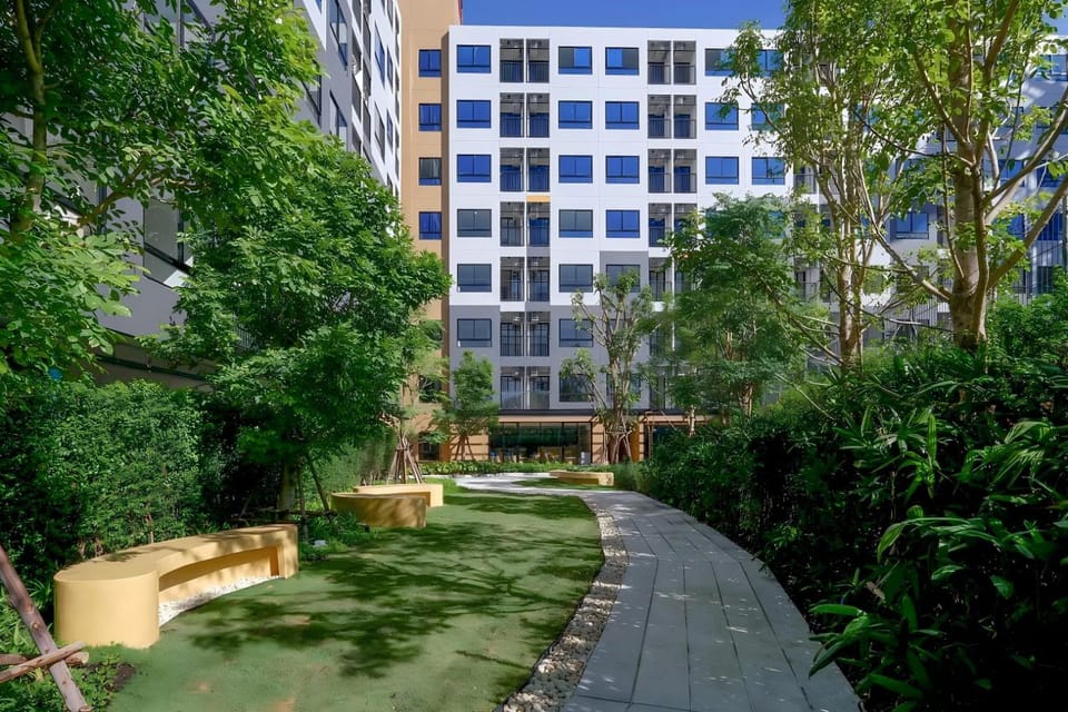 Property building, Day, Garden