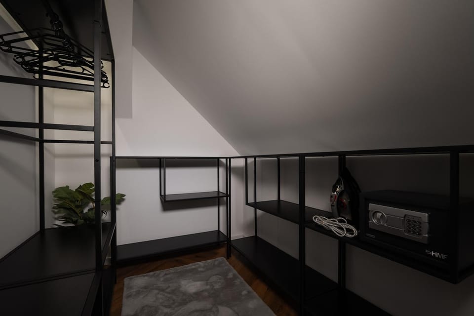 flat iron, safe, wardrobe