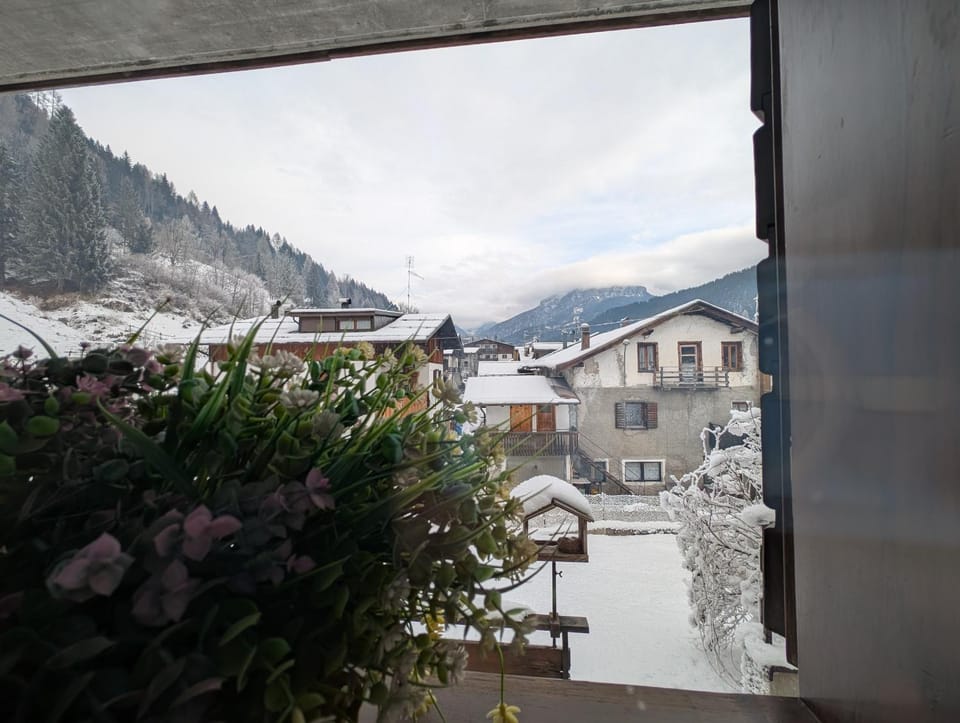 Natural landscape, Winter, Mountain view