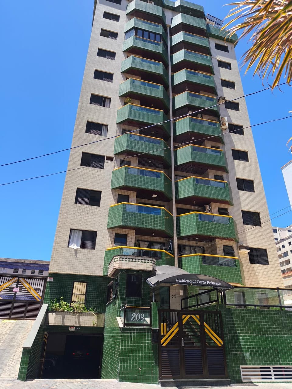 Vista do Mar em Praia Grande Apartment in State of São Paulo