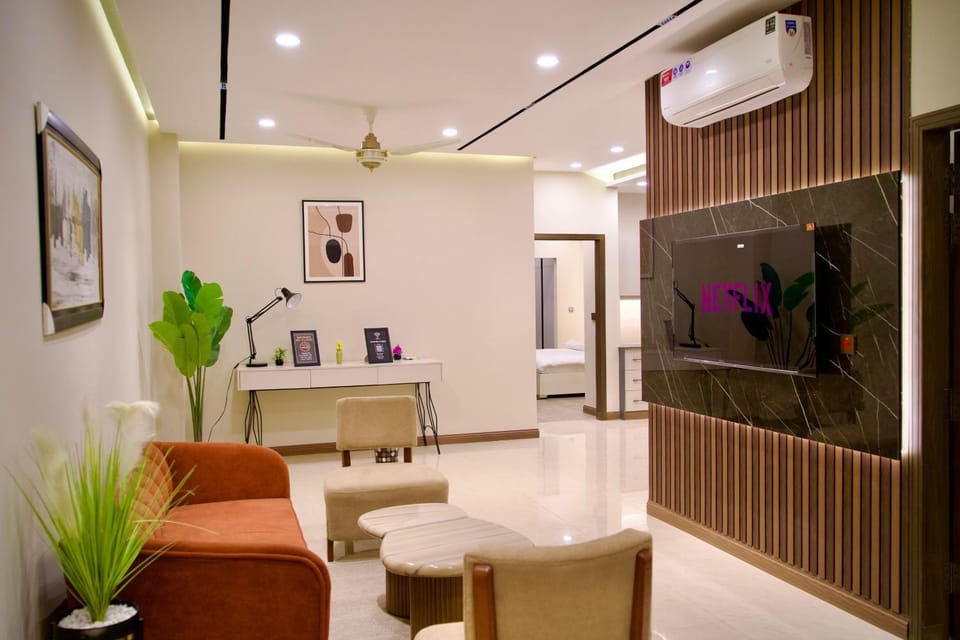 Zeta Mall Luxury Apartments by Wall Street Rooftop Pool Access Apartment in Islamabad