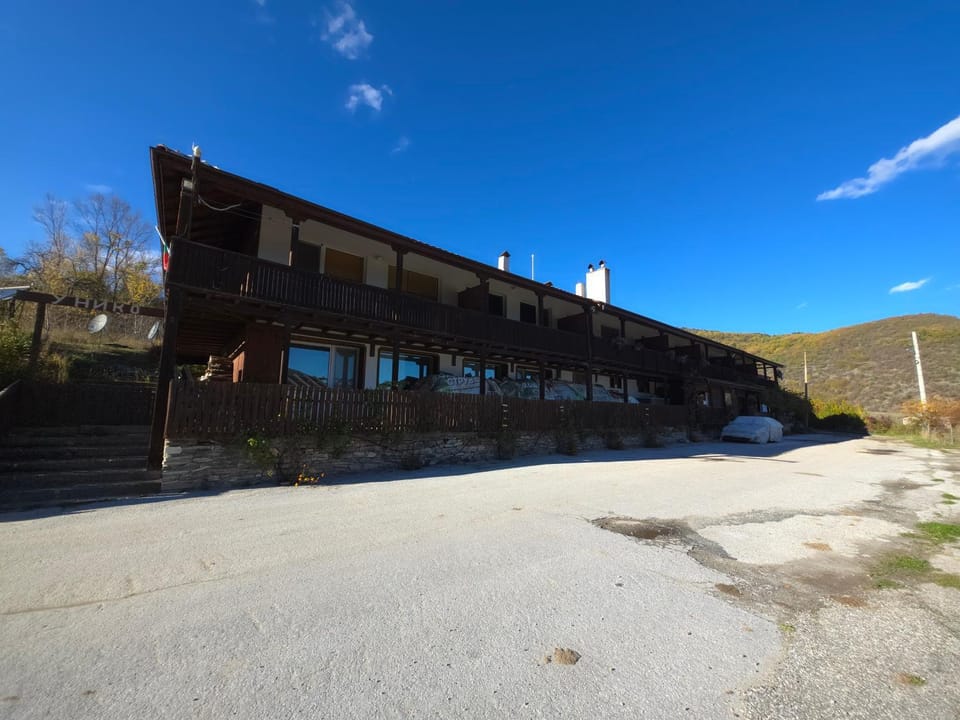 Property building, Natural landscape, Mountain view