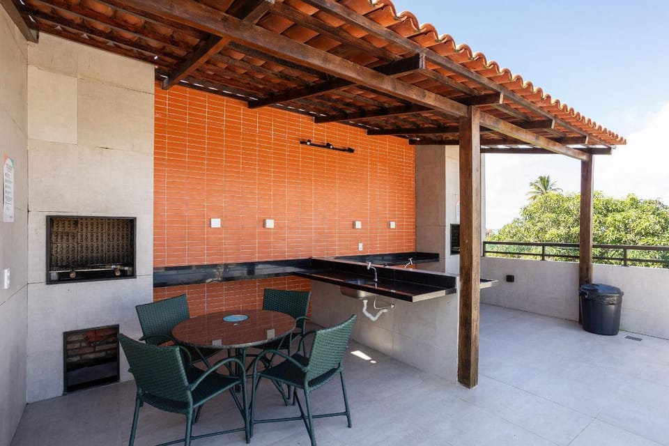 BBQ facilities, Seating area
