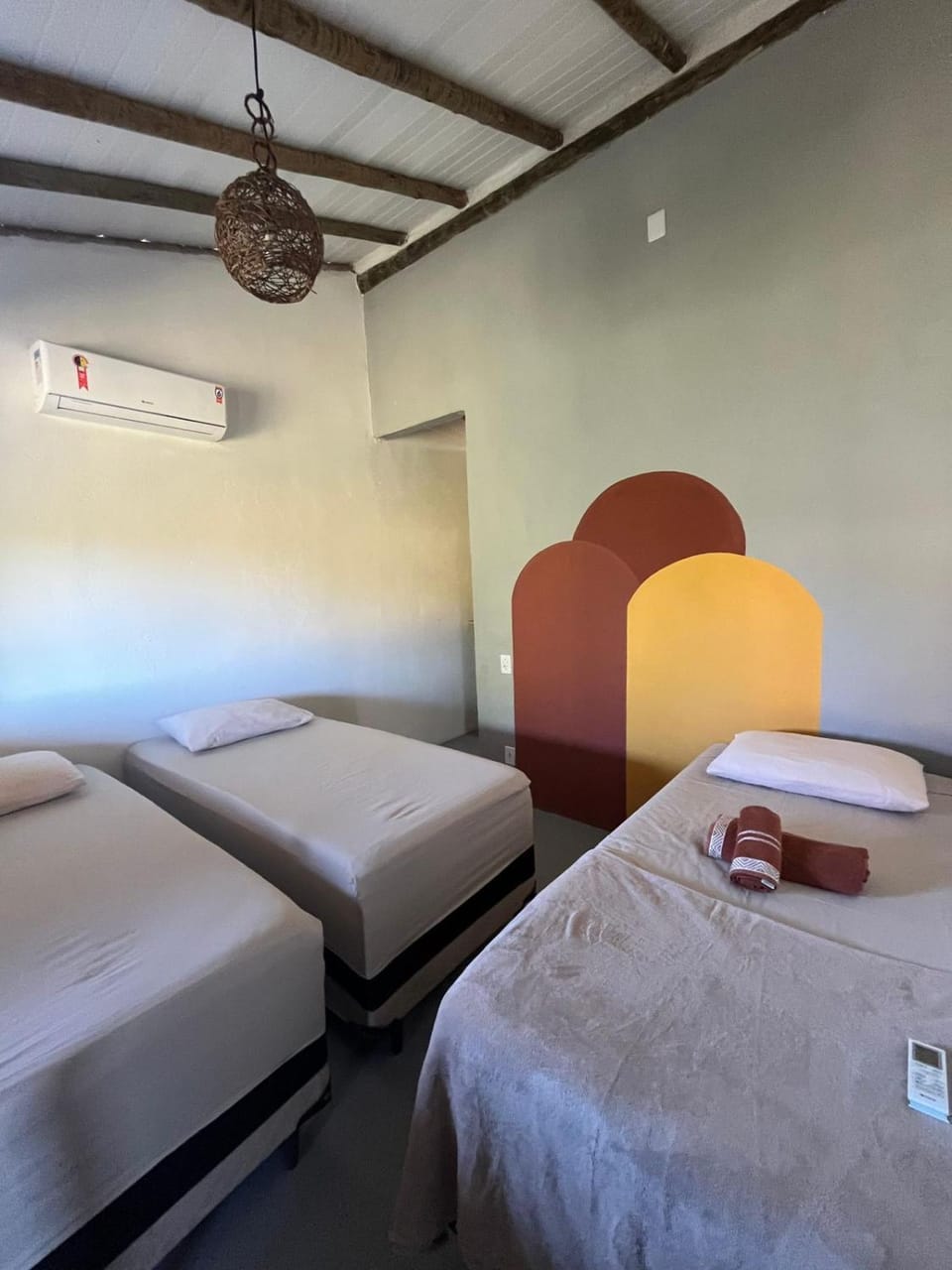 Bedroom, air conditioner