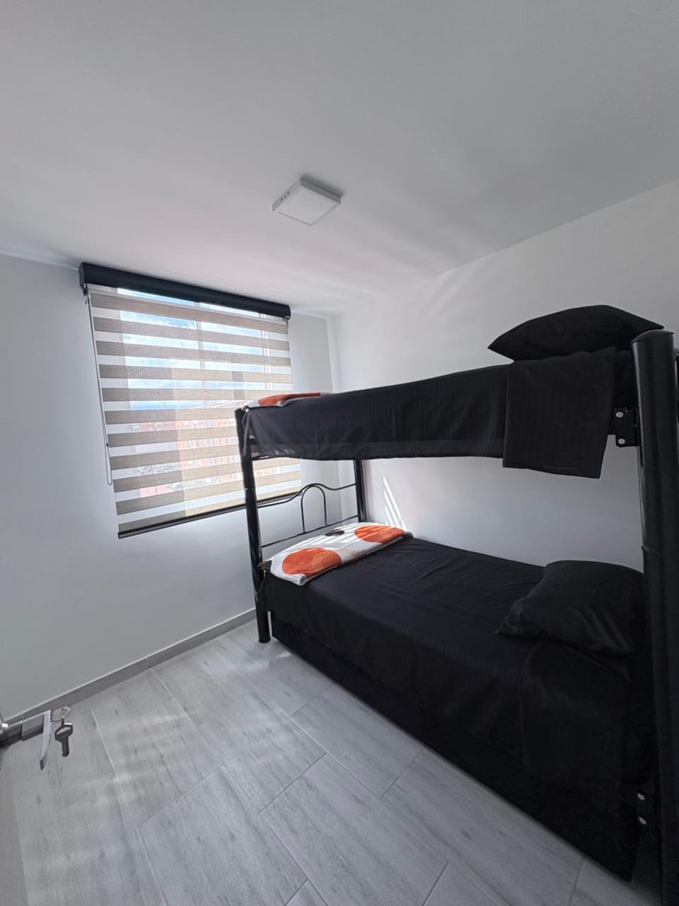 Photo of the whole room, Bedroom, bunk bed