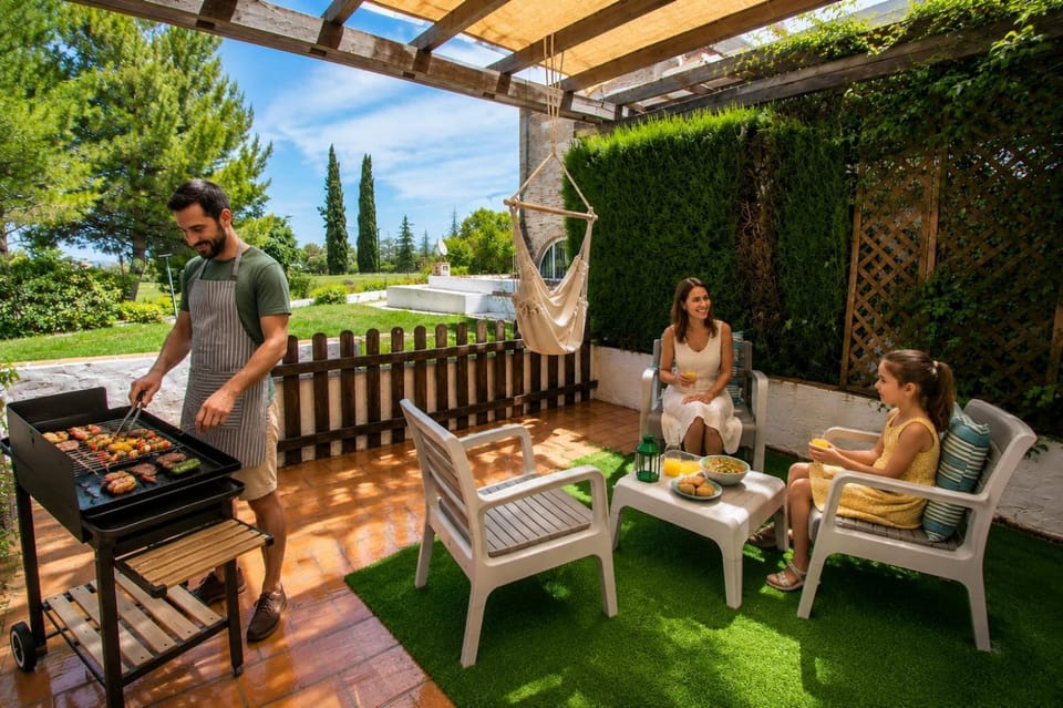Patio, Day, Balcony/Terrace, Garden view