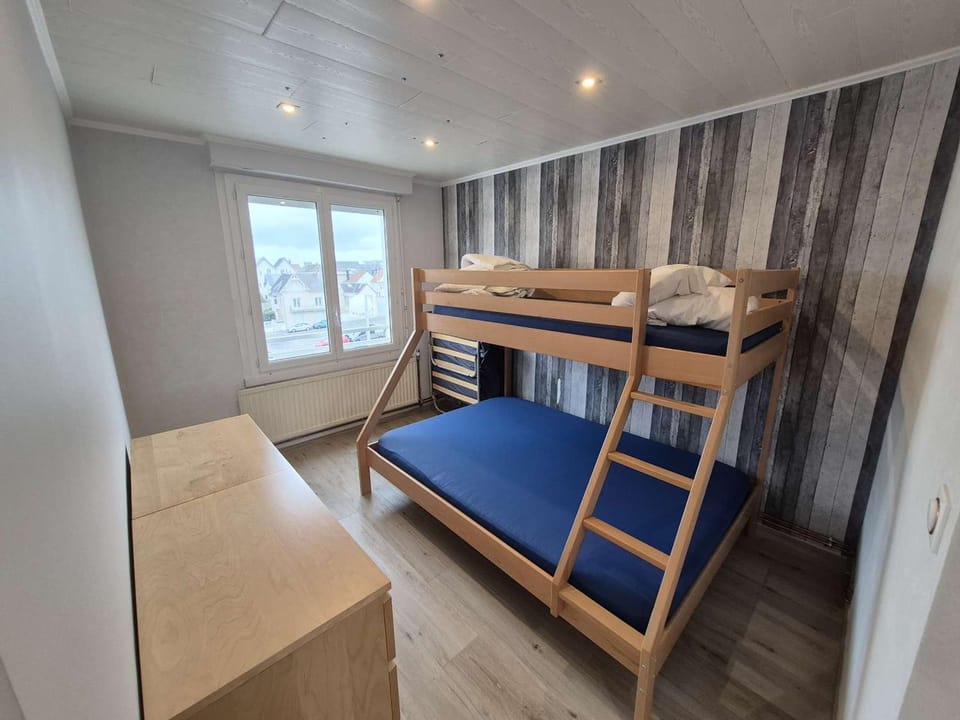 Appartement lumineux 53m², 5 couchages, proche plages, animaux admis - FR-1-674-53 Apartment in Berck