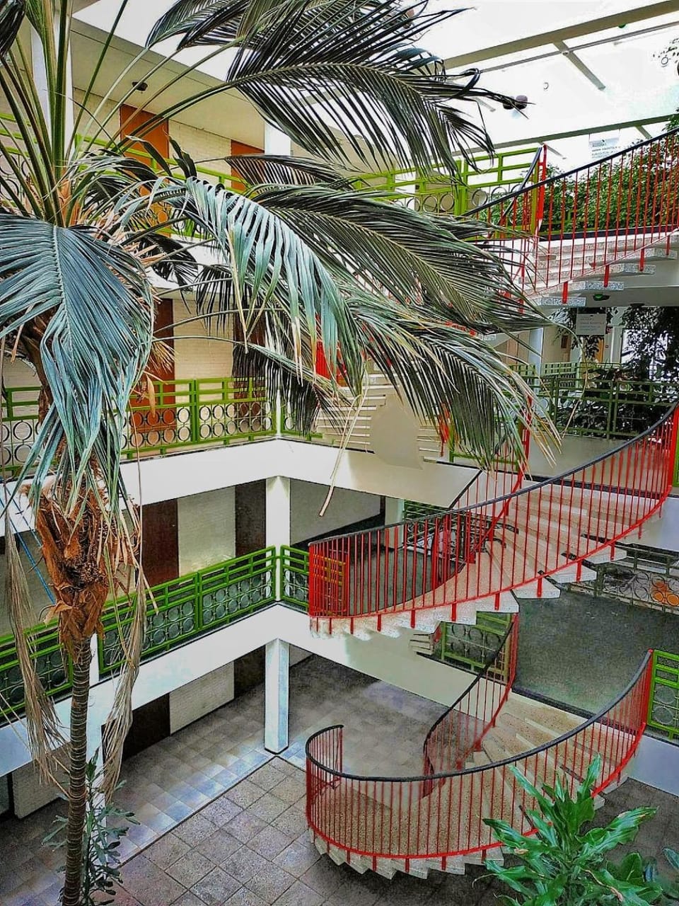 Property building, Garden view