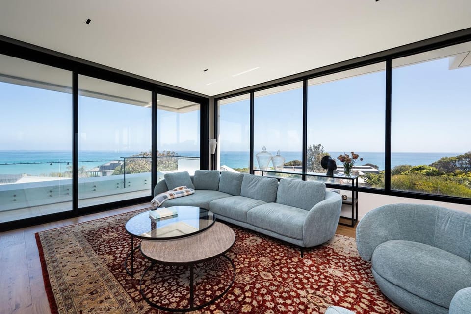 View (from property/room), Living room, Sea view