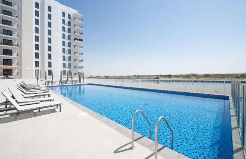 Property building, Pool view, Swimming pool