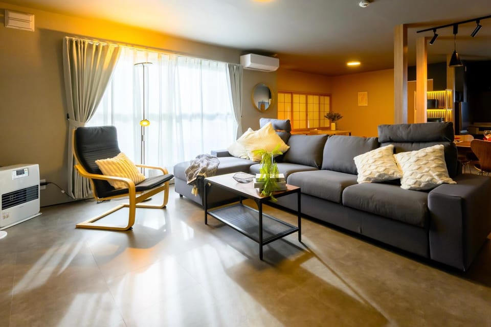 Living room, heating, air conditioner