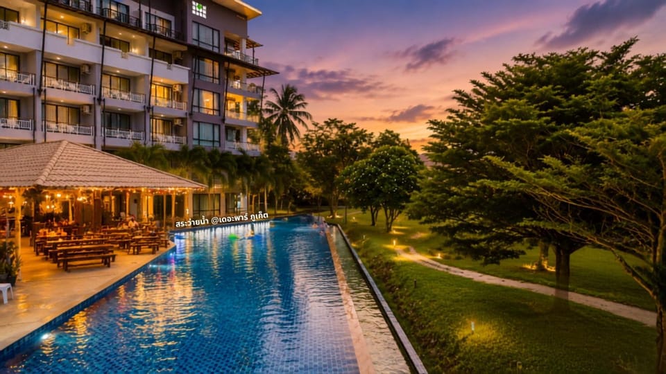 Property building, Restaurant/places to eat, Swimming pool