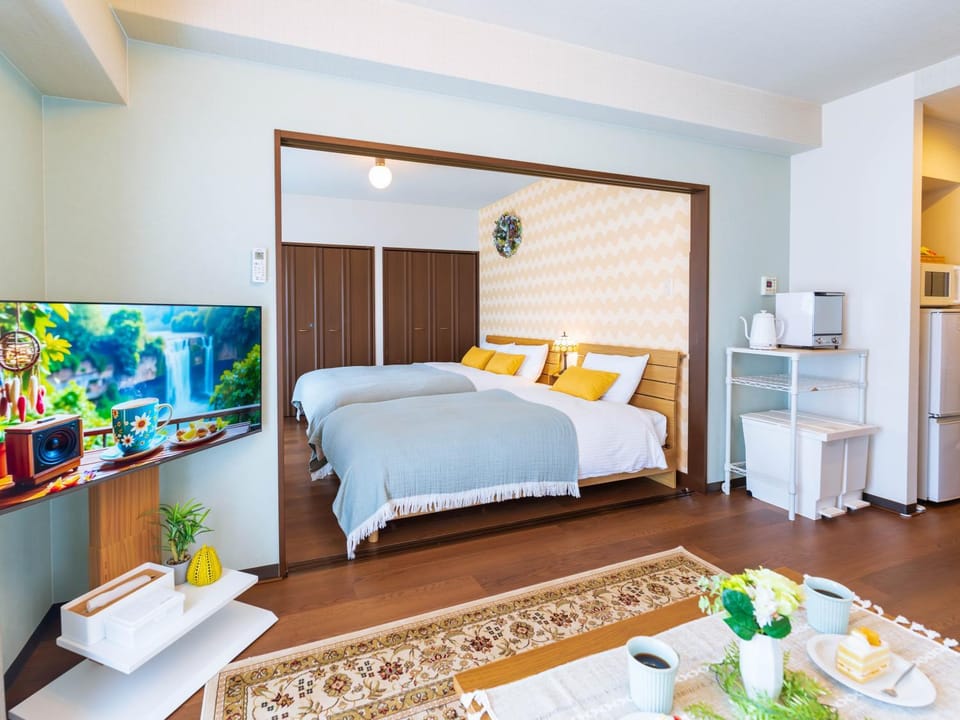 Living room, Bedroom