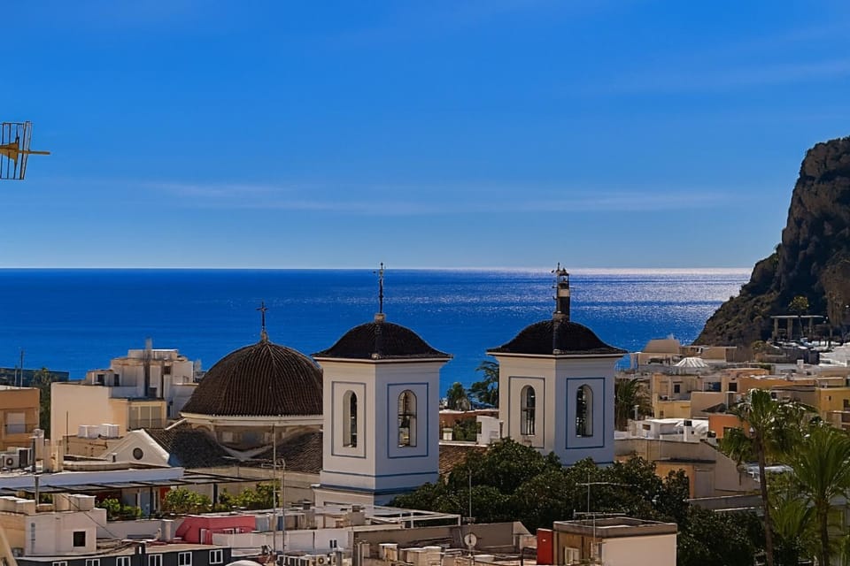 Nearby landmark, Natural landscape, City view, Landmark view, Sea view