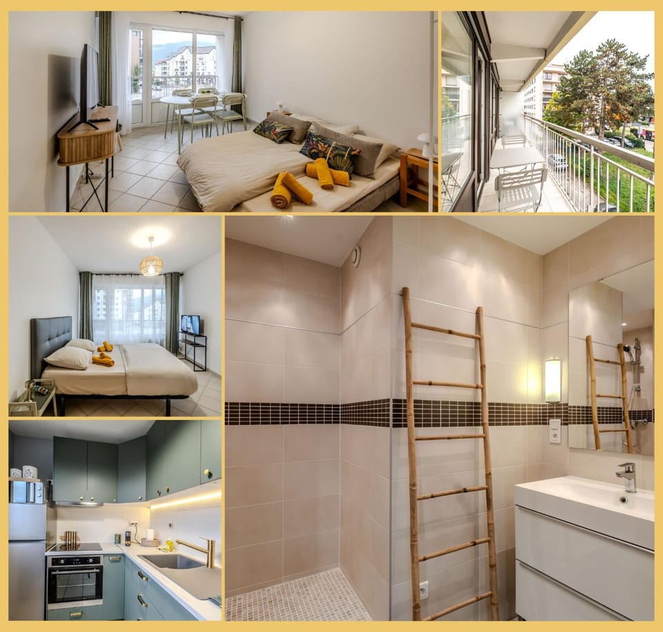 Chez Milène I T2 I Ambilly Apartment in Annemasse