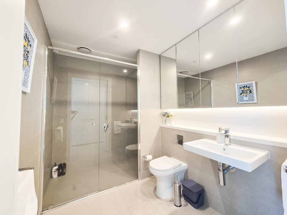 Shower, Toilet, Bathroom, towels