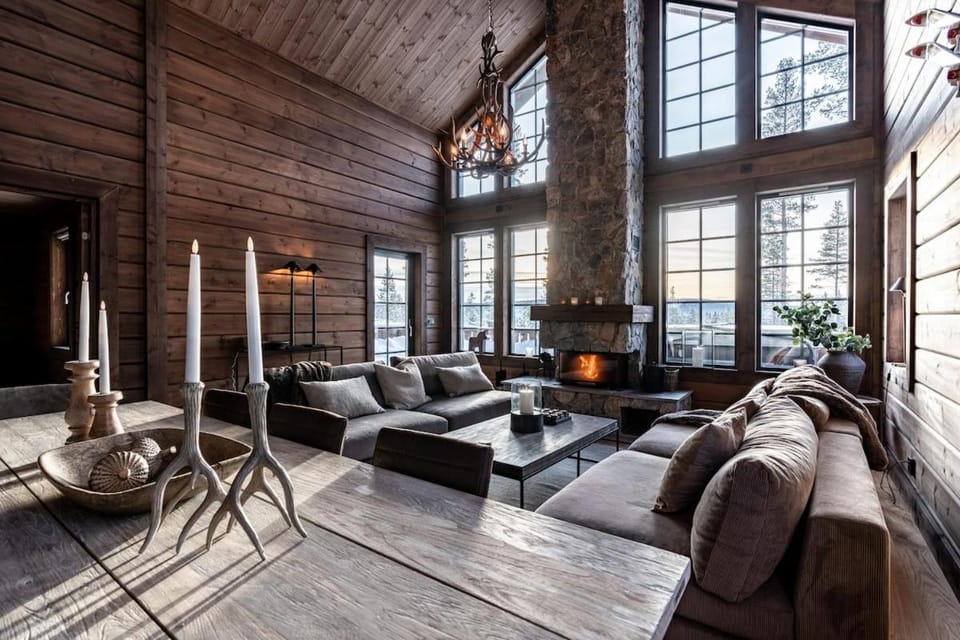 Rödräven en lodge för familj och vänner i Idre Bergsby House in Innlandet