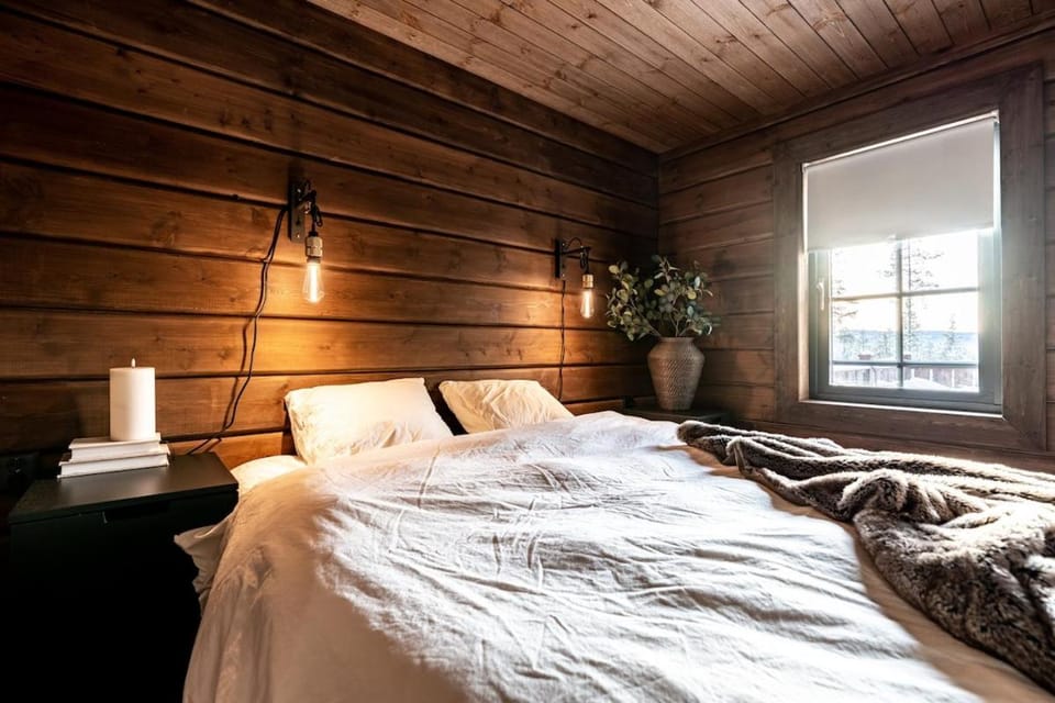Älgen en fjällstuga med stor altan i sydväst i Idre Bergsby House in Innlandet