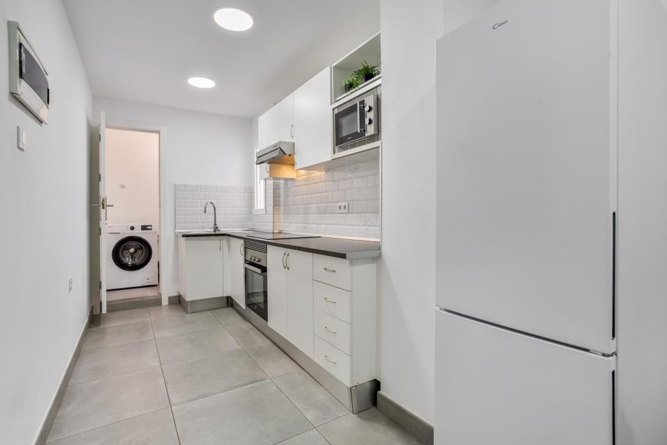Kitchen or kitchenette, Living room