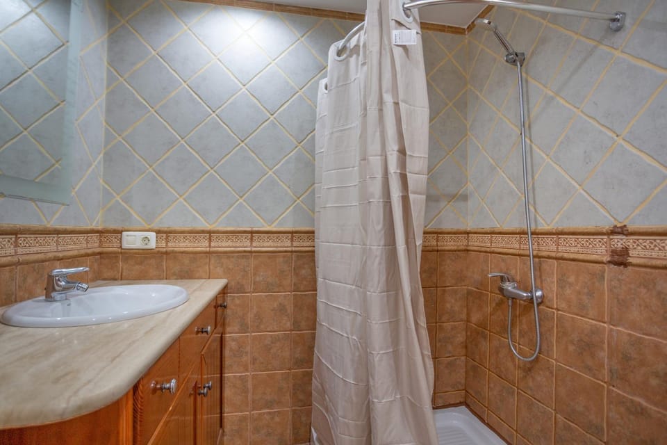 Bathroom, Living room