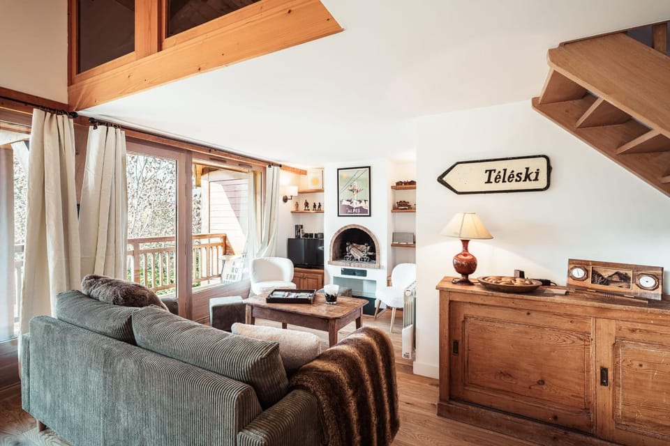Les Cimes d'Eden - Cozy duplex in Megève Apartment in Combloux