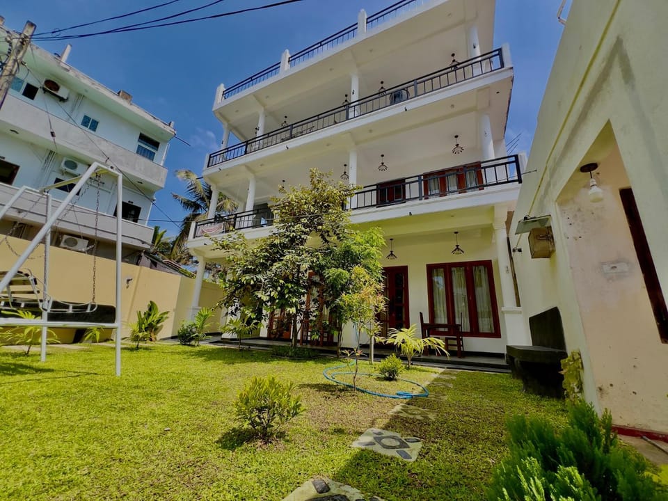 Property building, Garden view