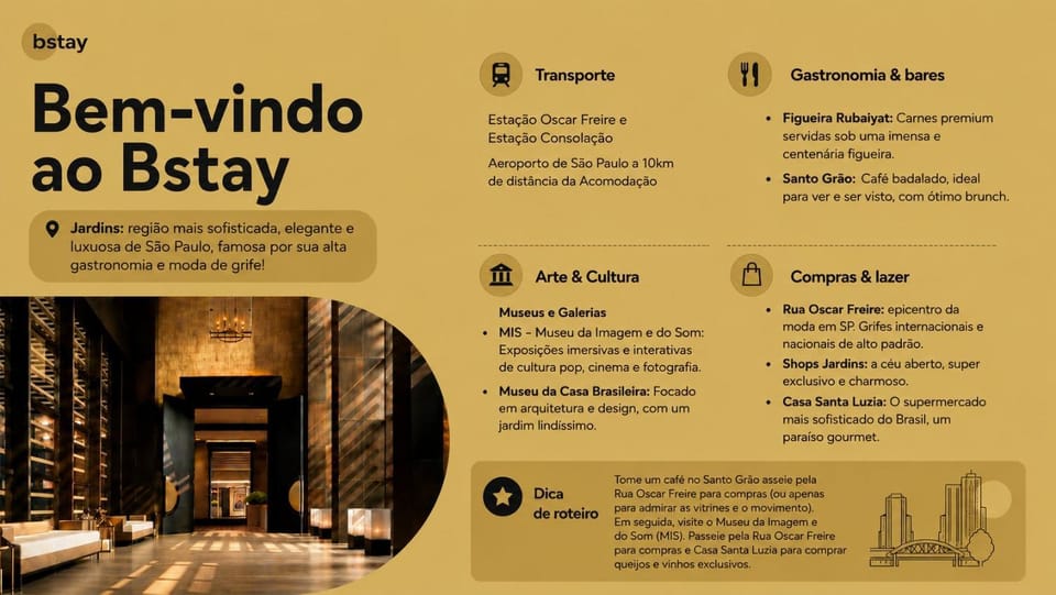 On Lorena Jardins by Bstay Apartment in Sao Paulo City