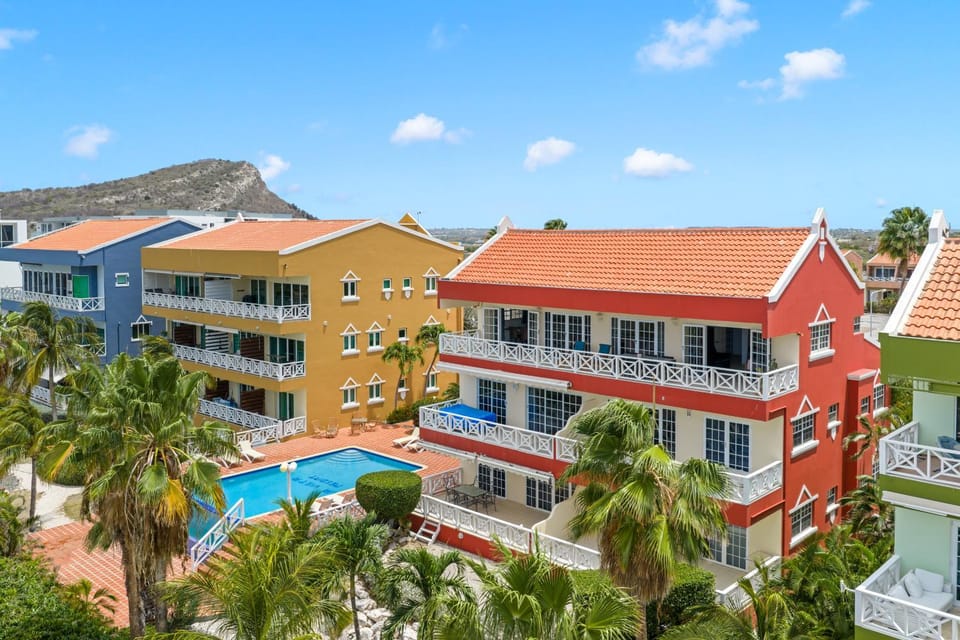 Casa Caribe, La Vista Resort Piscadera, With Sea View Apartment in Willemstad