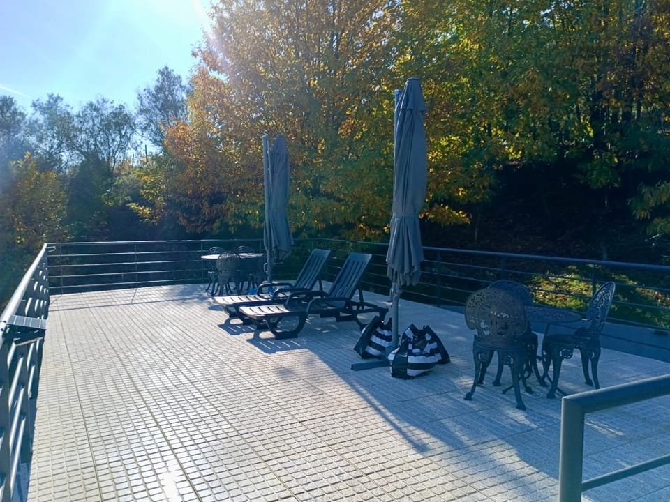 Balcony/Terrace, sunbed