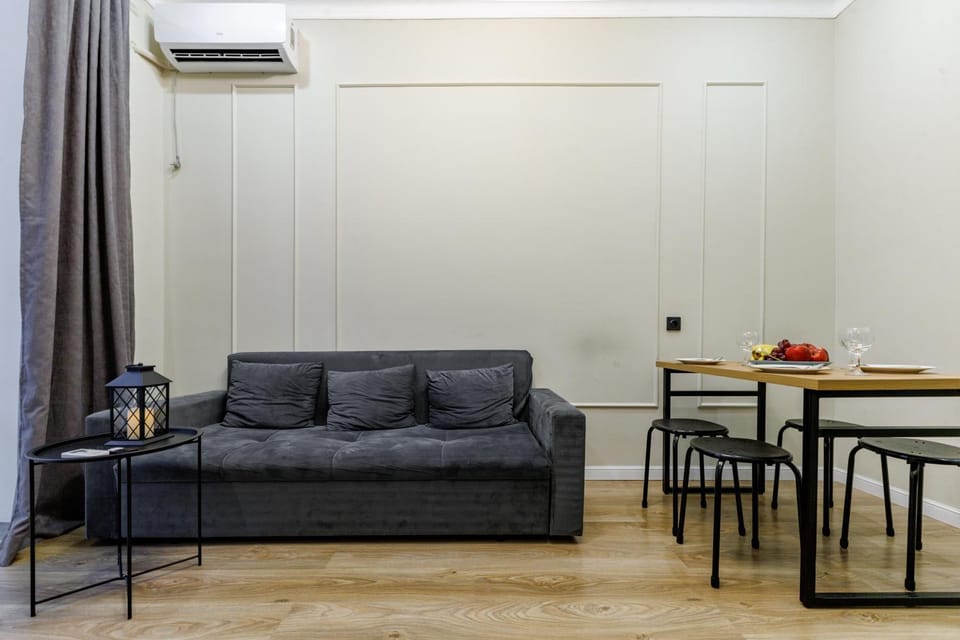 Living room, air conditioner