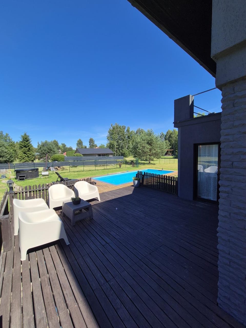 Semo house with pool and hot tub House in Latvia