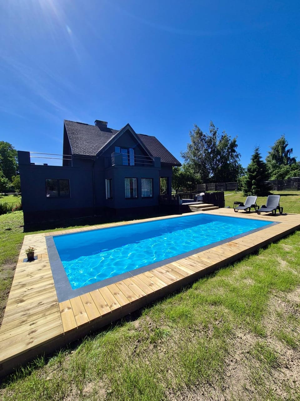 Semo house with pool and hot tub House in Latvia