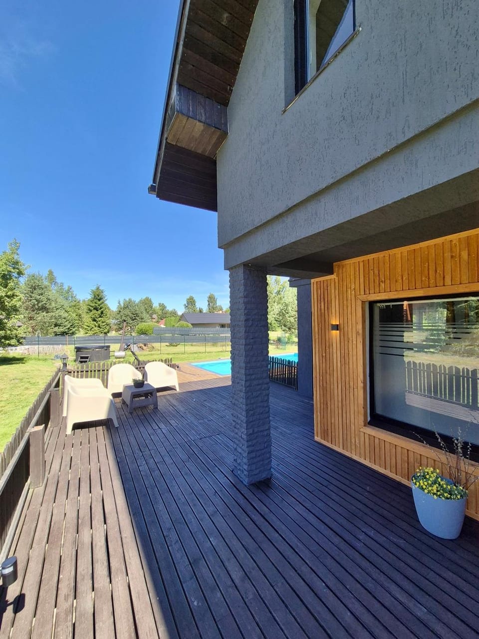 Semo house with pool and hot tub House in Latvia
