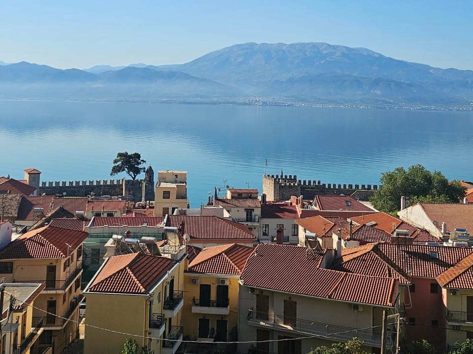 Castle Balcony House in Peloponnese, Western Greece and the Ionian