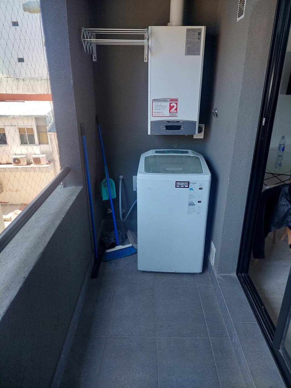 Balcony/Terrace, washing machine