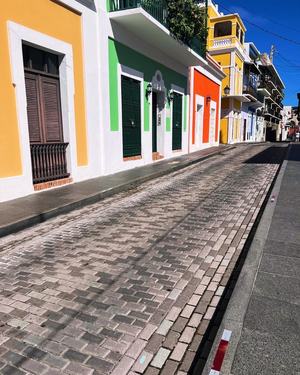 Quiet street view
